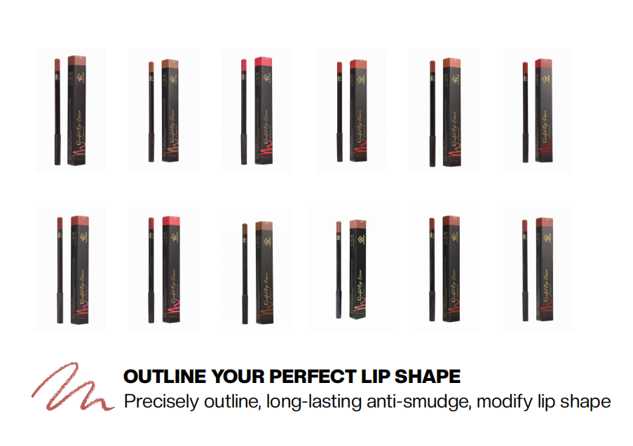 Wooden Lip liner*12 Colors