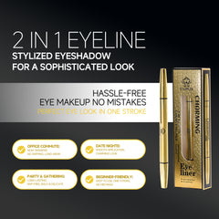 Colorful double-ended liquid eyeliner